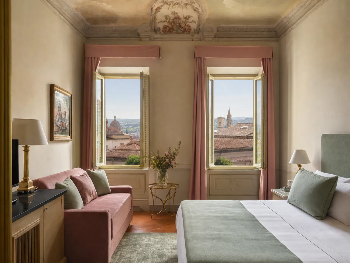 Suite delle Rose: suite con vista